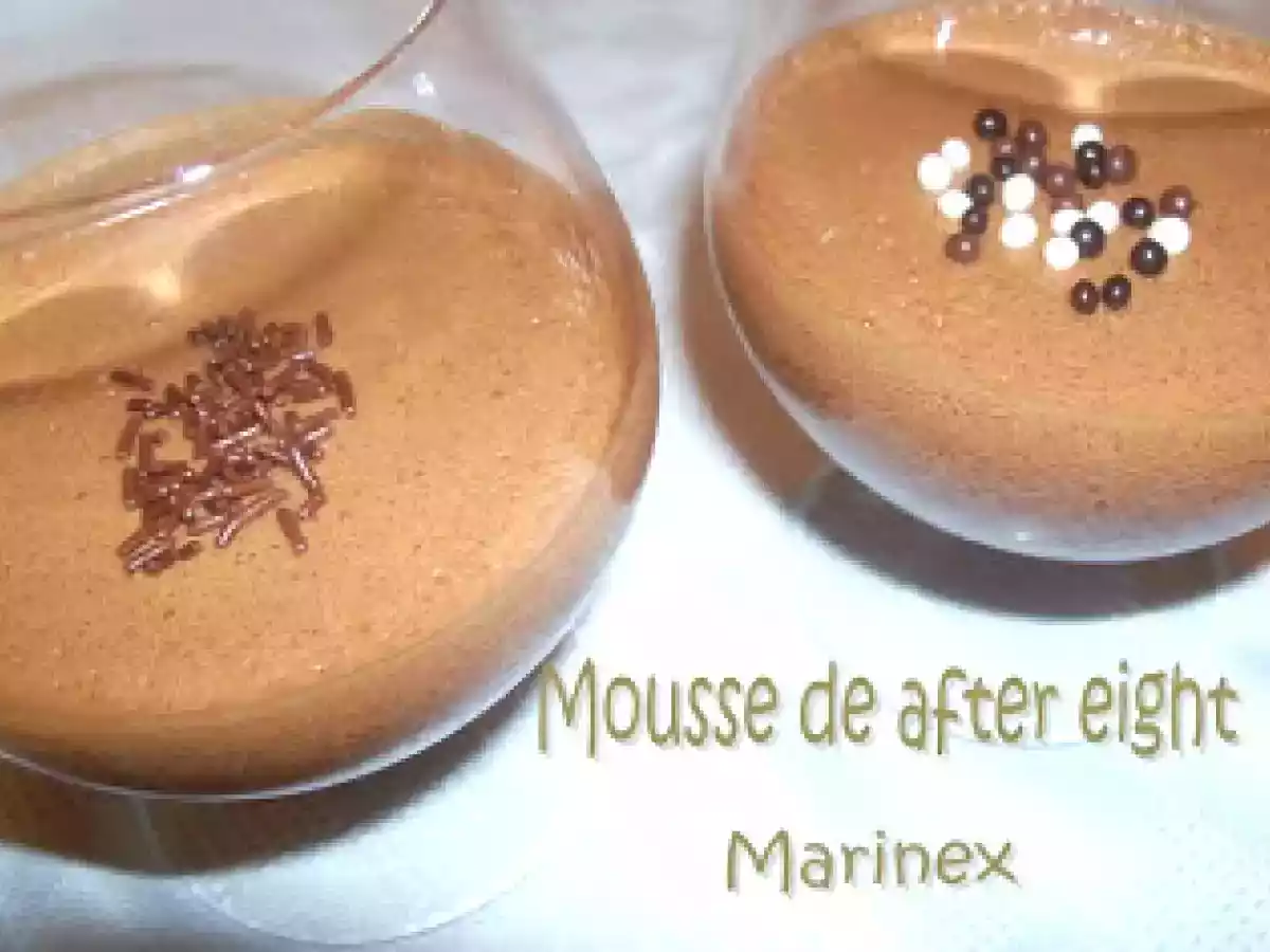 Mousse de after eight