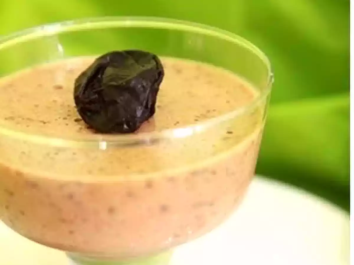 Mousse de ameixa light