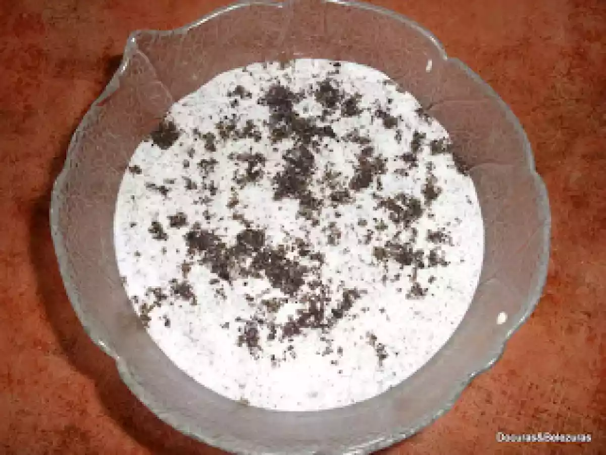 Mousse de Bolachas Oreo