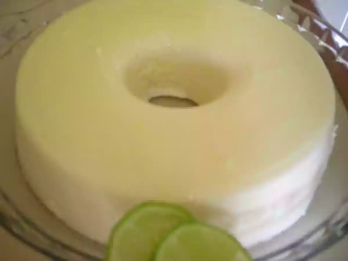 Mousse de capim santo e limão