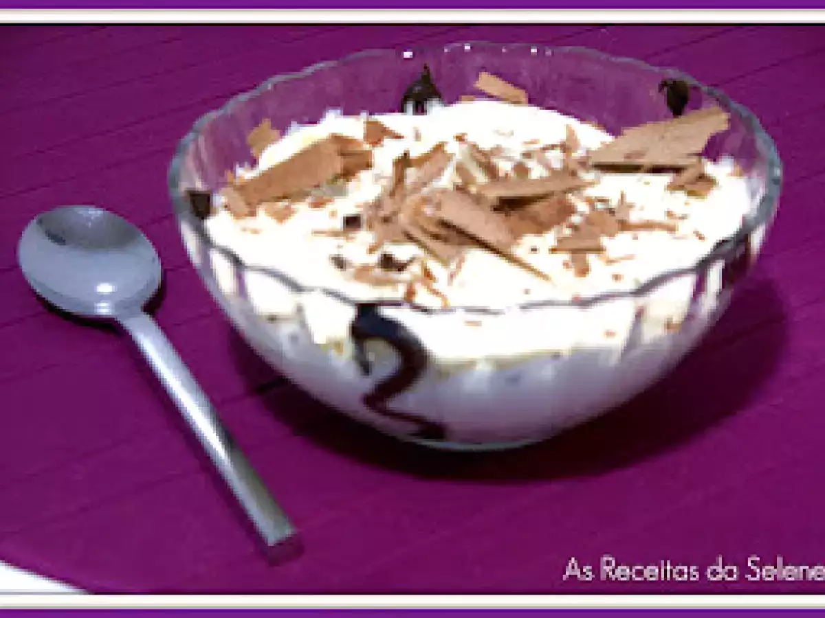 Mousse de Chocolate Branco
