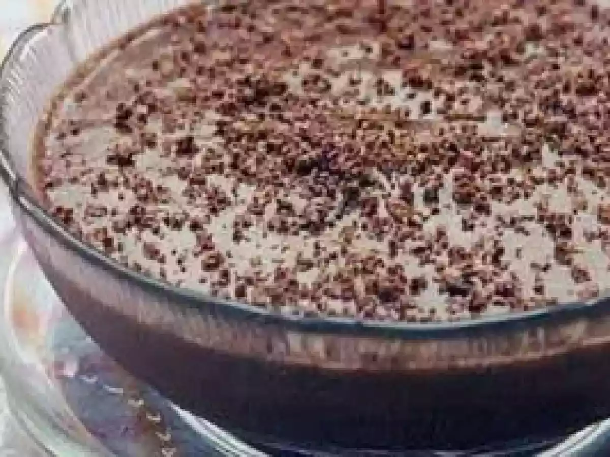 Mousse de Chocolate com Avelã