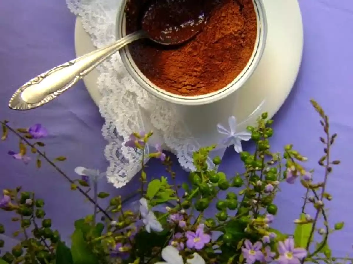 MOUSSE DE CHOCOLATE (com chocolate em pó) - foto 3