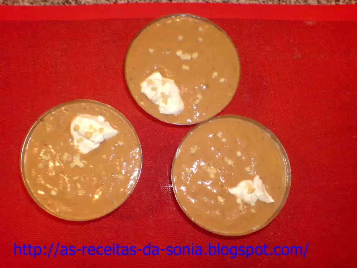 Mousse de chocolate com Mel e Nozes - foto 2