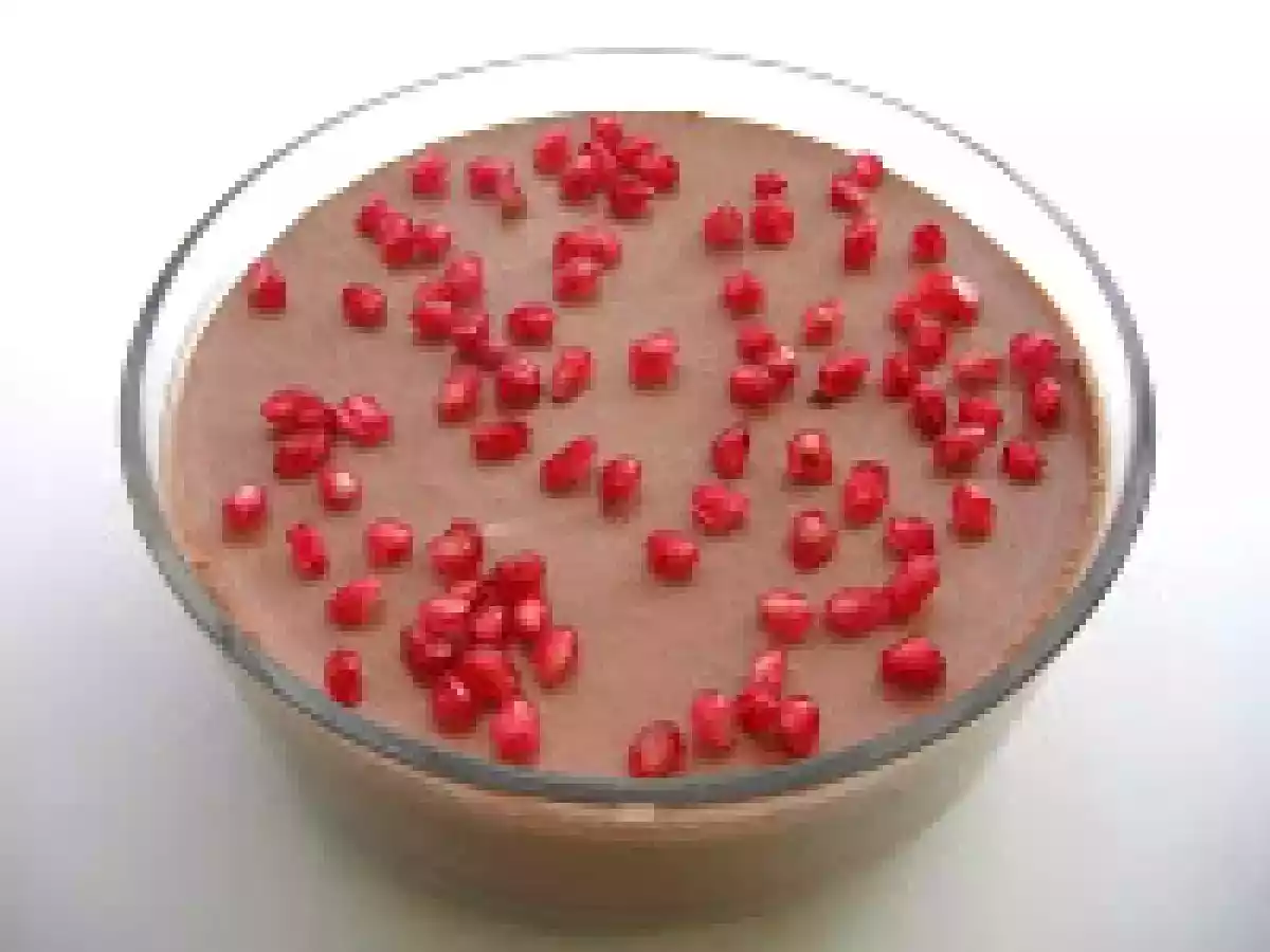 Mousse de Chocolate com Natas