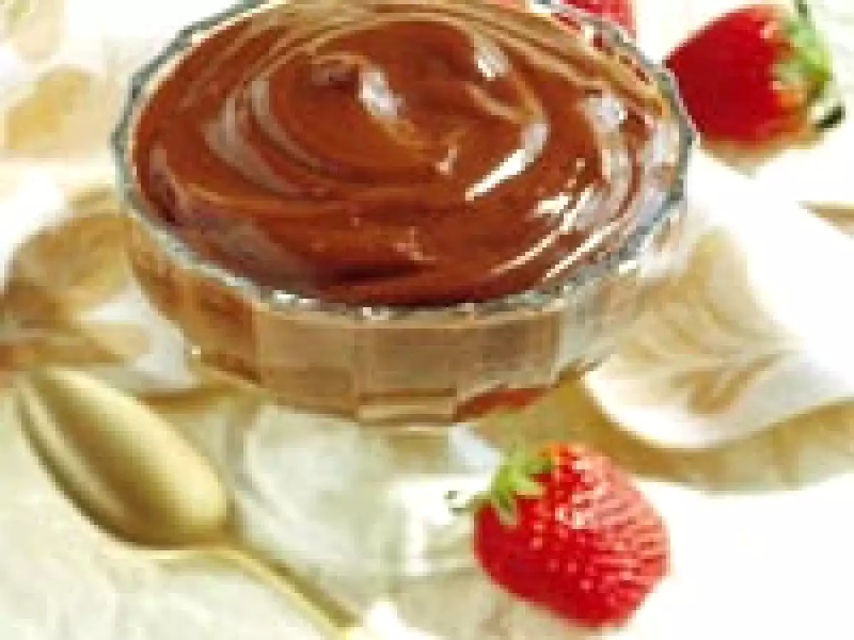 Mousse de chocolate com Whisky e Nozes