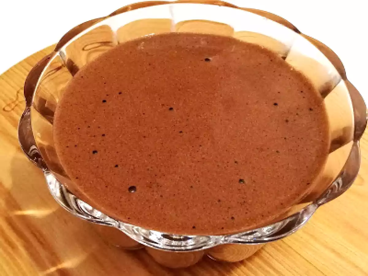 Mousse de Chocolate e Café Caseirinha