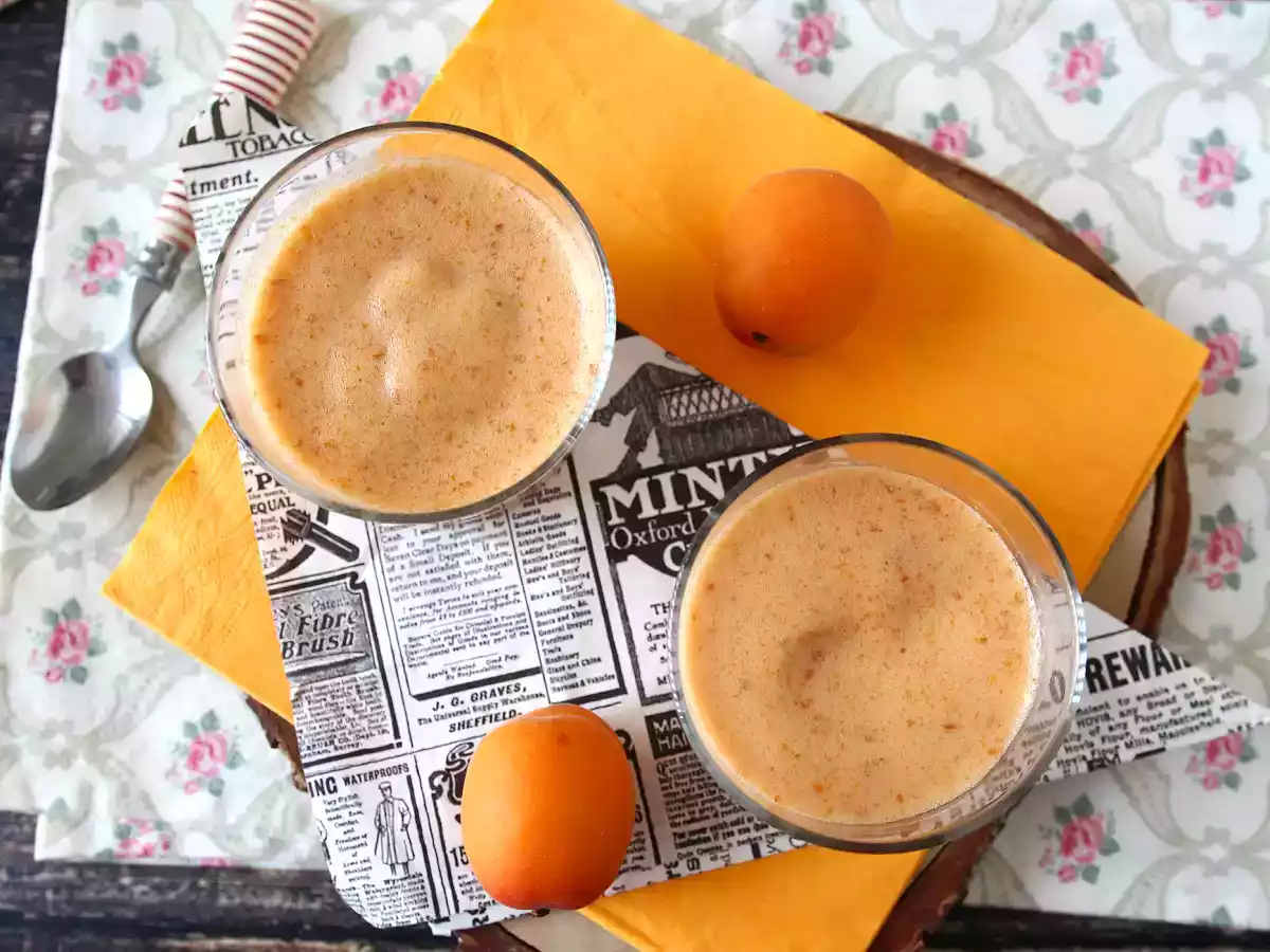 Mousse de damasco, rápido, sem cozimento e com apenas 4 ingredientes! - foto 5