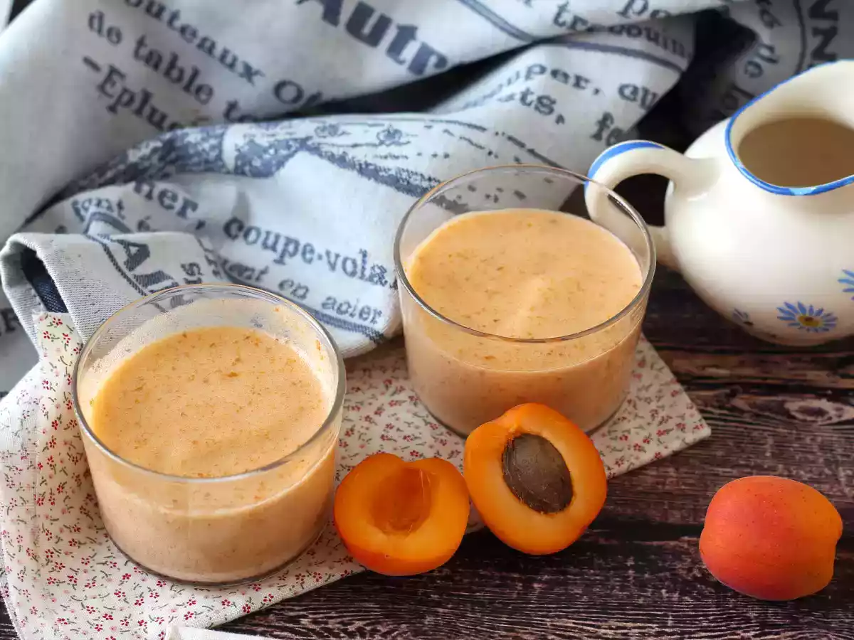 Mousse de damasco, rápido, sem cozimento e com apenas 4 ingredientes! - foto 6
