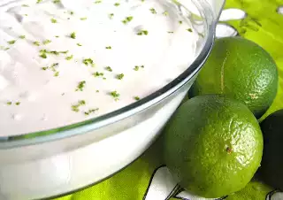Mousse de lima - versão de inverno