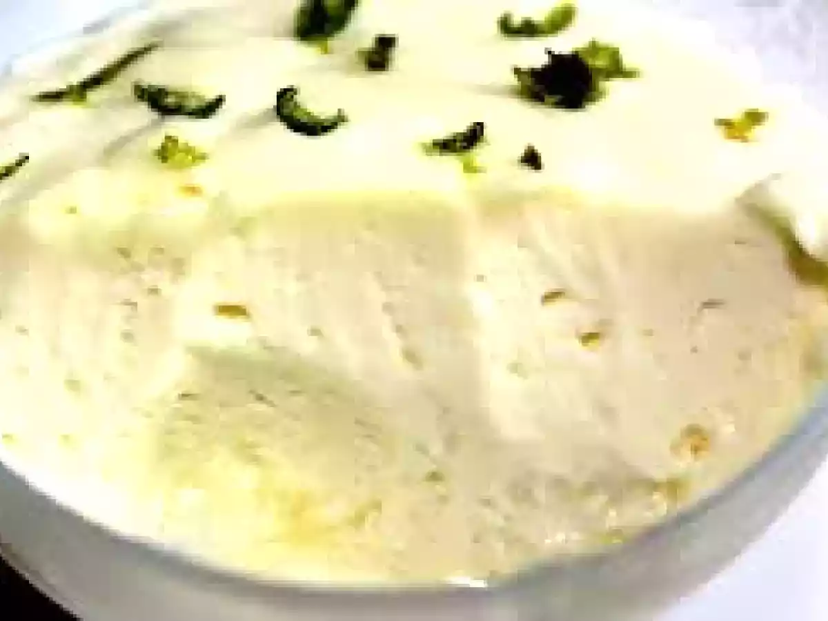 Mousse de Limão Branco