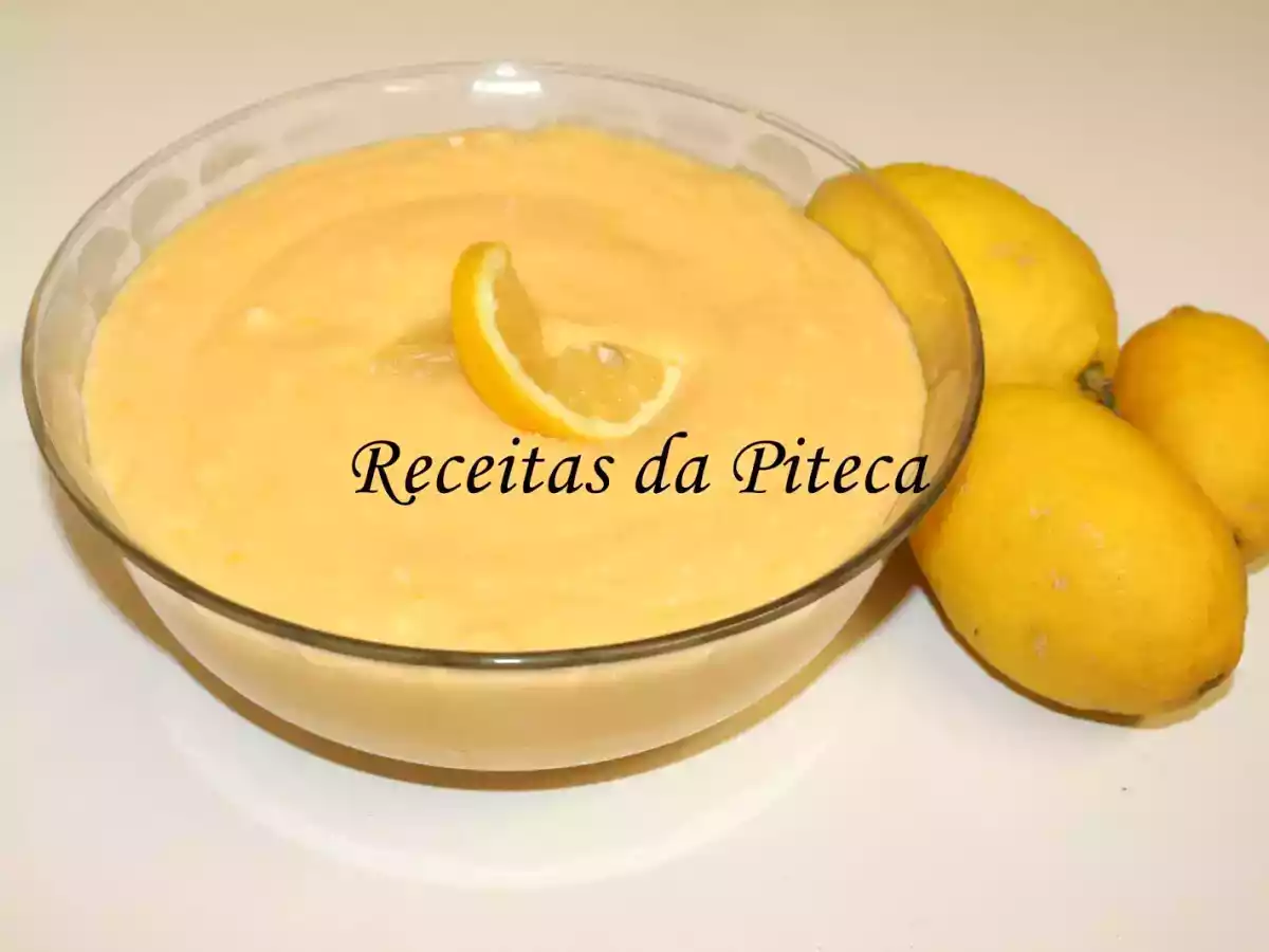 Mousse de limão deliciosa
