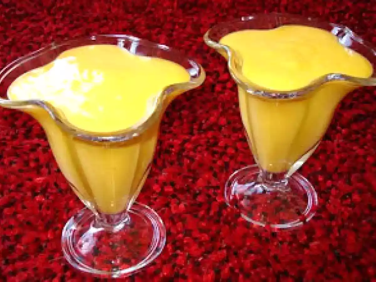 Mousse de Manga com Whisky