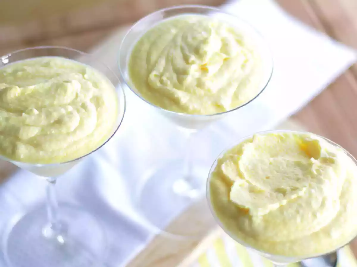 Mousse de manga sem leite condensado: leve e refrescante - foto 2