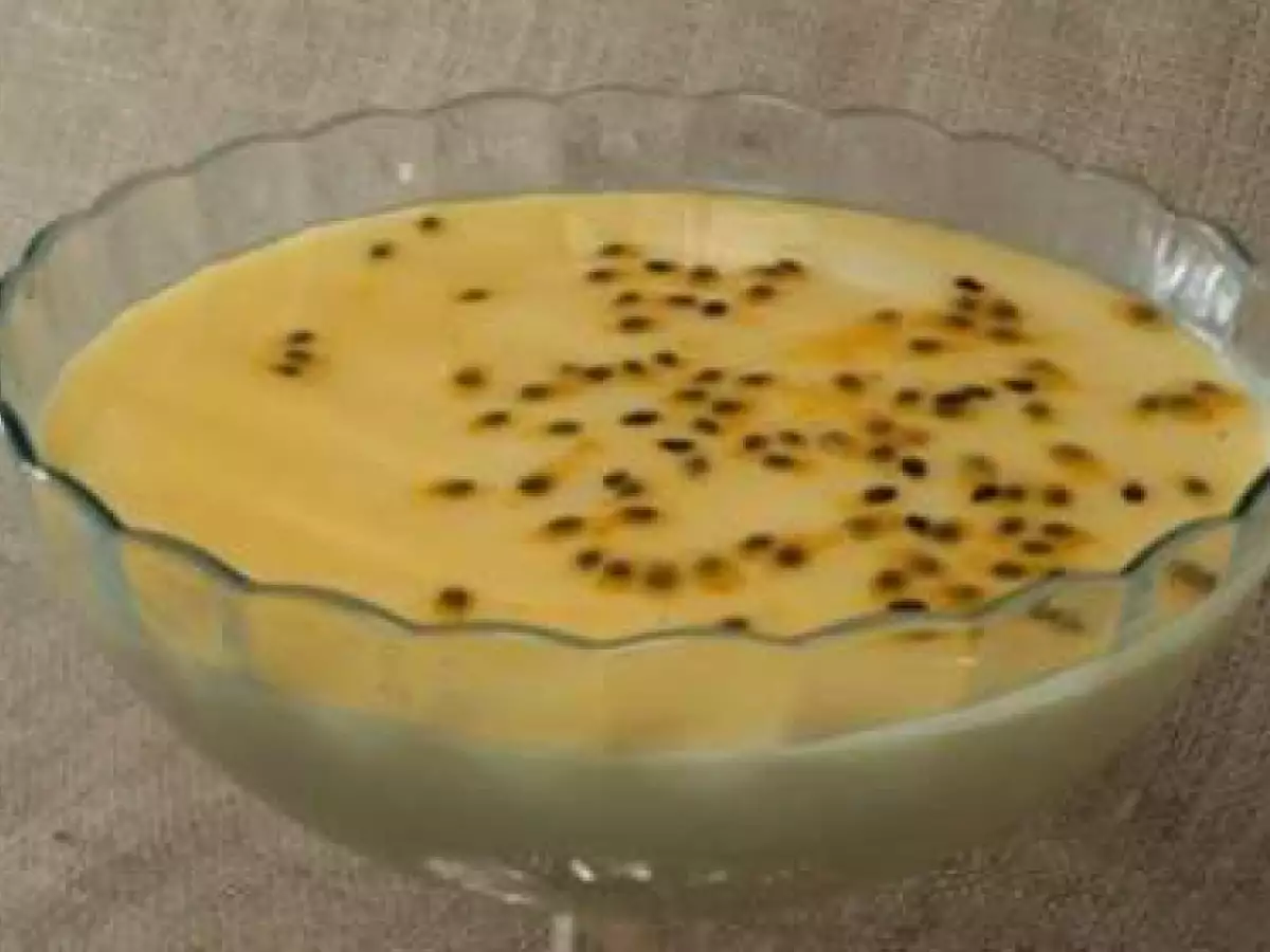 Mousse de maracujá rápida - foto 2