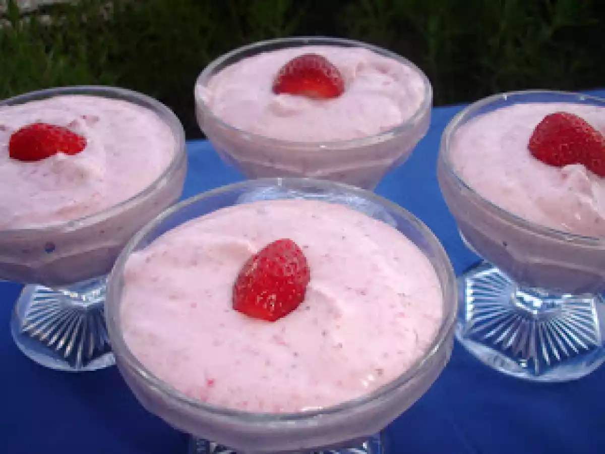 Mousse de Morango