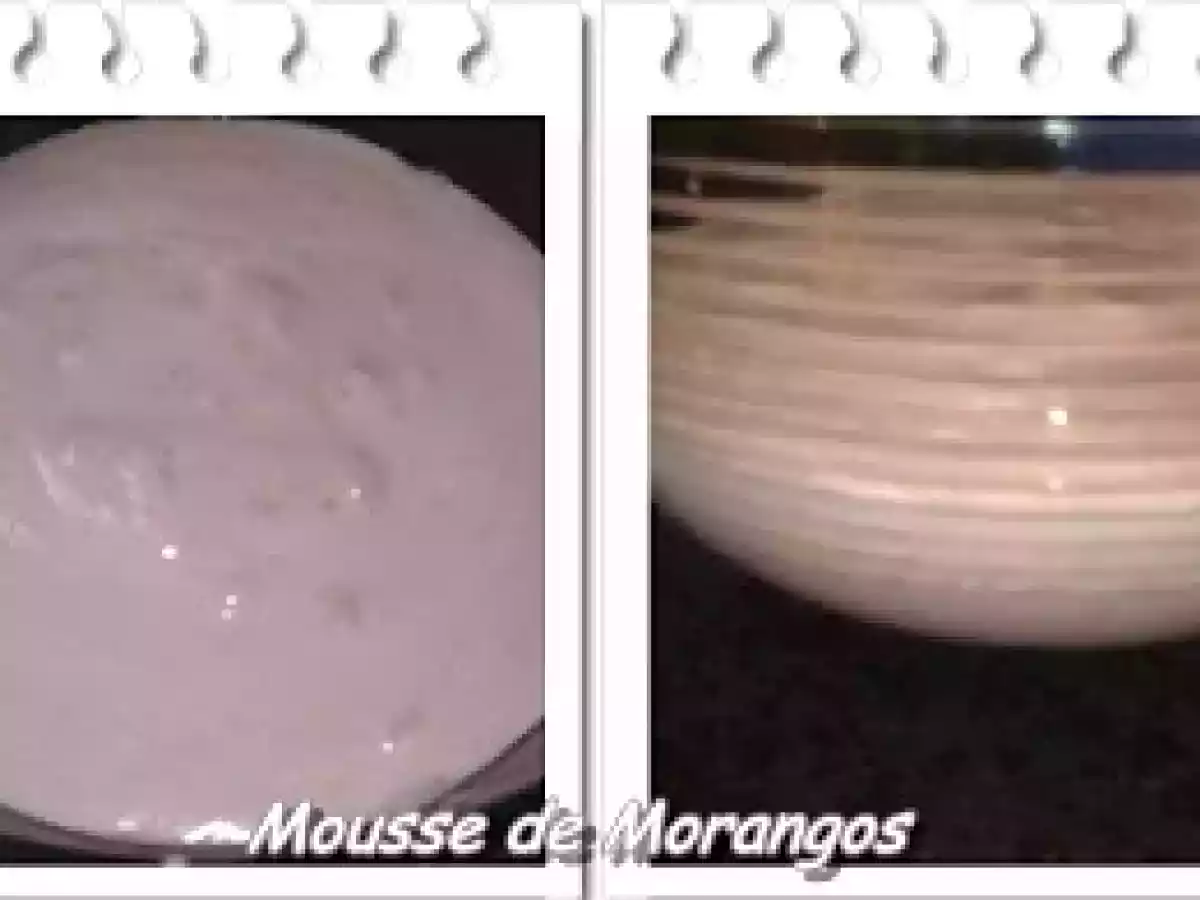 Mousse de Morangos