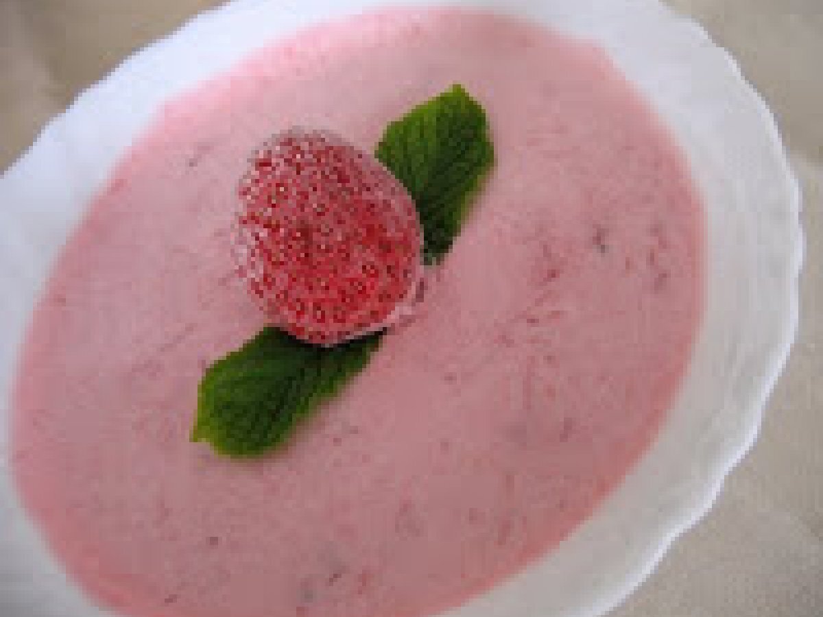 Mousse de Morangos Congelados!
