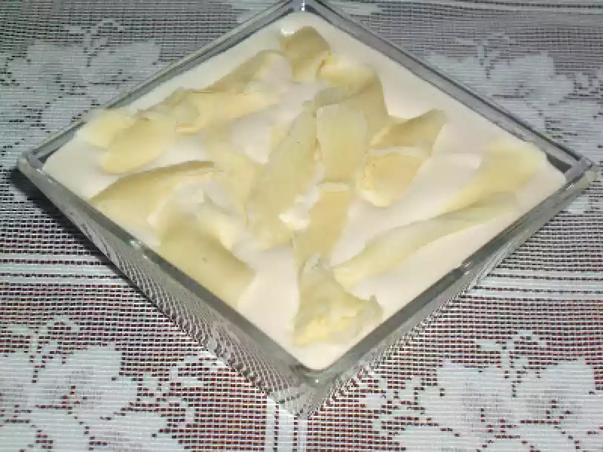 Mousse de Toblerone Branco