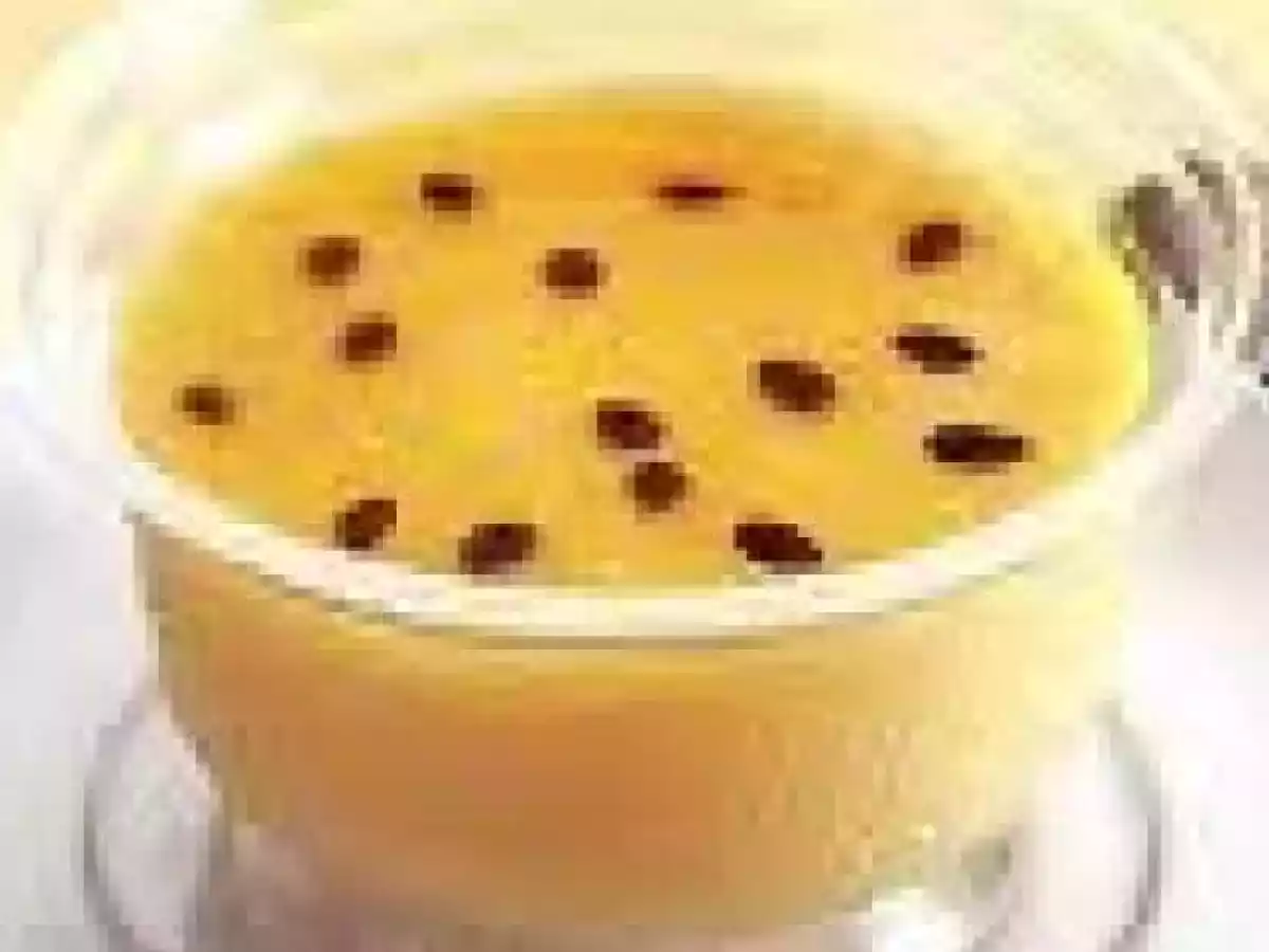 Mousse delicioso de maracujá