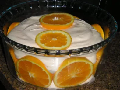 Mousse Tang de ananás e laranja