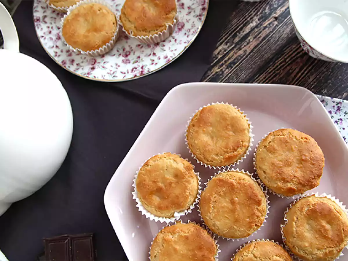 Muffin de chocolate - Vegano e sem gluten
