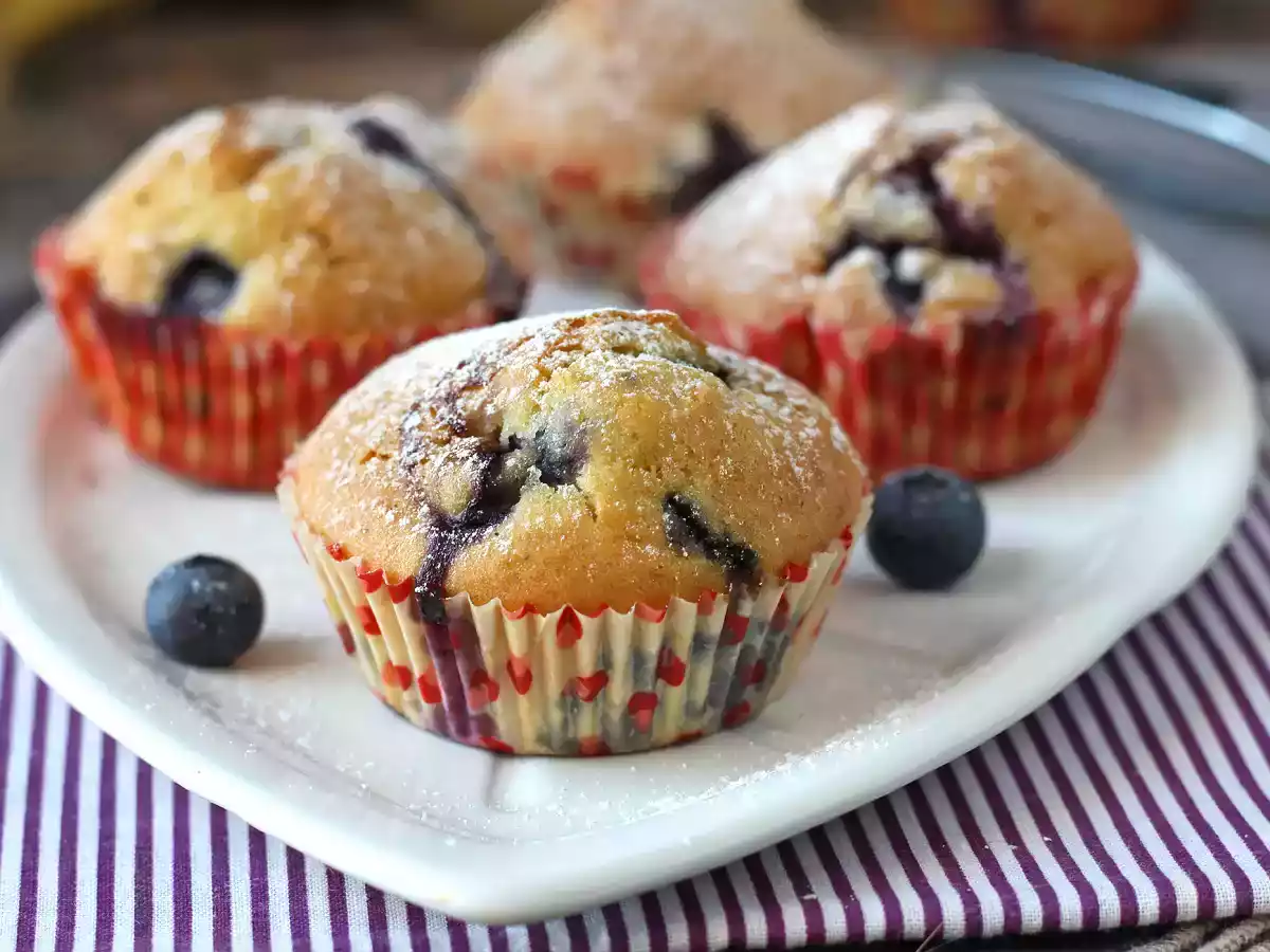 Muffin de mirtilo (Blueberry): receita fofa e deliciosa para o lanche - foto 5
