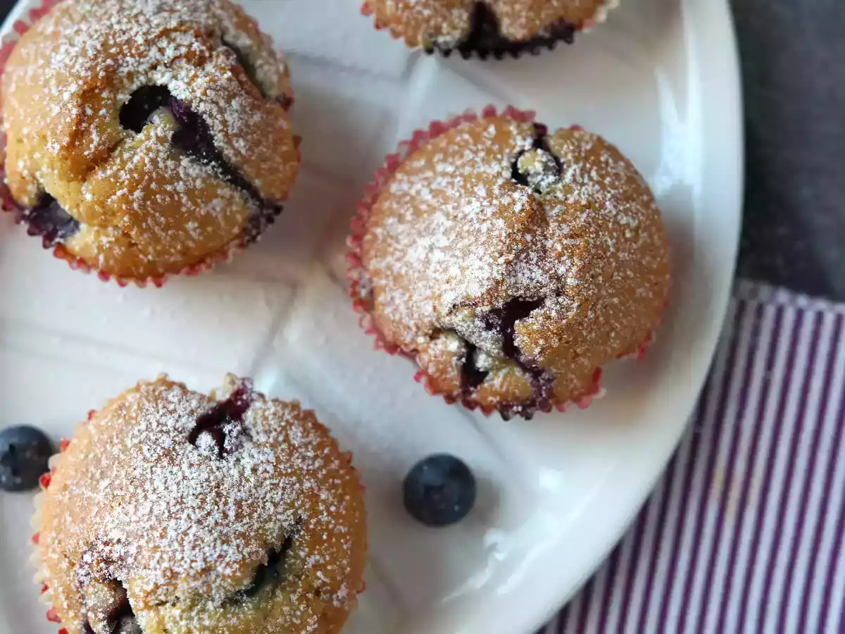 Muffin de mirtilo (Blueberry): receita fofa e deliciosa para o lanche - foto 7