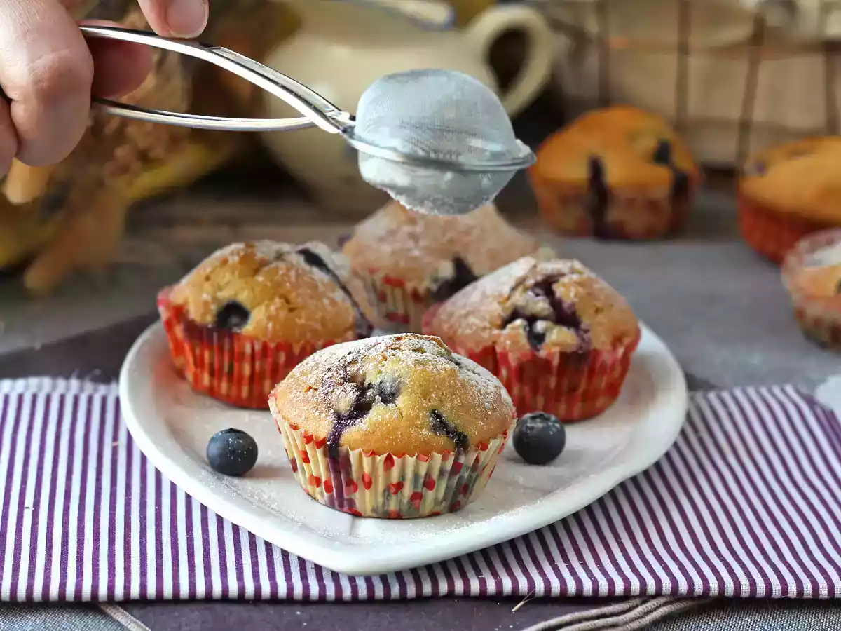 Muffin de mirtilo (Blueberry): receita fofa e deliciosa para o lanche - foto 10