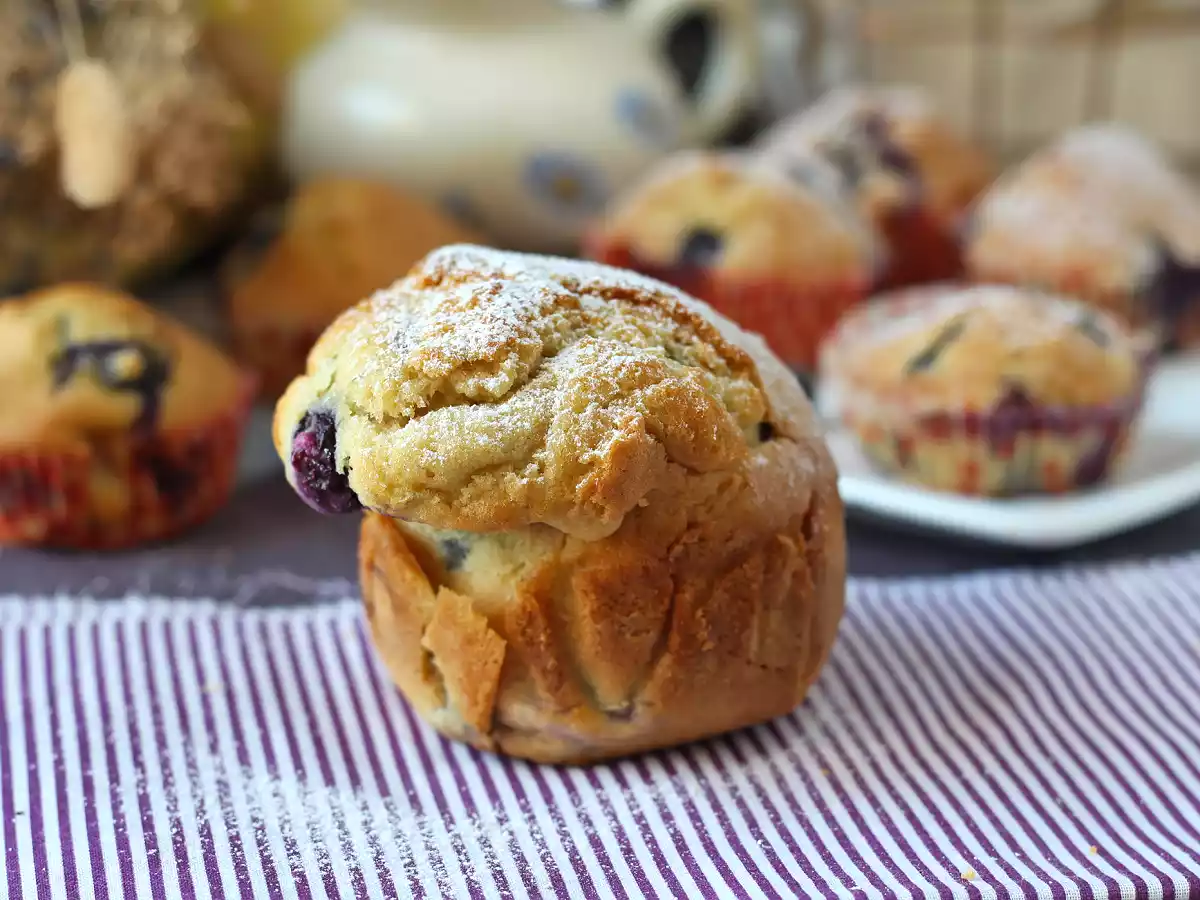 Muffin de mirtilo (Blueberry): receita fofa e deliciosa para o lanche - foto 11