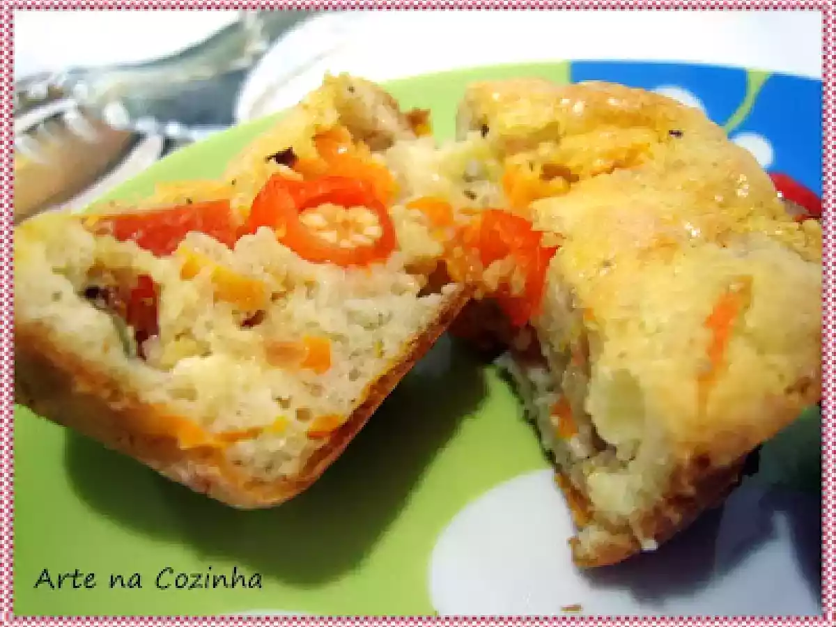 Muffin light de aveia e legumes - foto 2