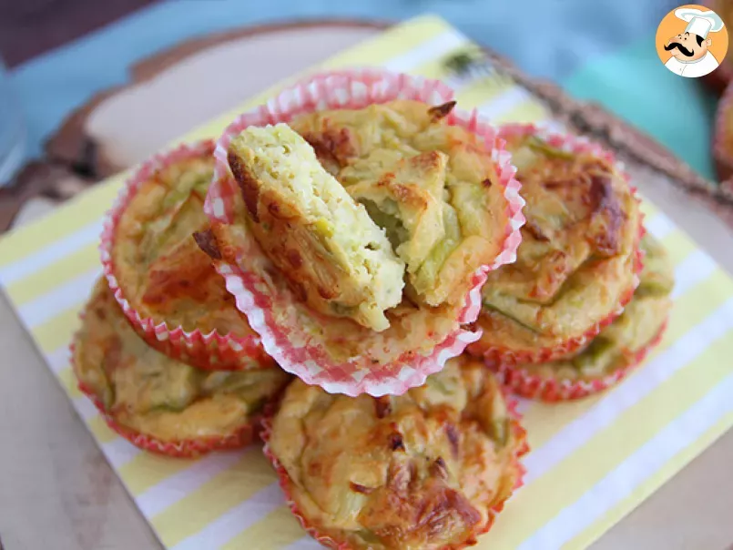 Muffins de alho francês (alho poró) - foto 3