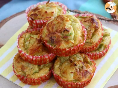 Muffins de alho francês (alho poró) - foto 2