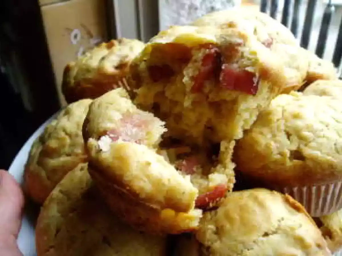 Muffins de bacon