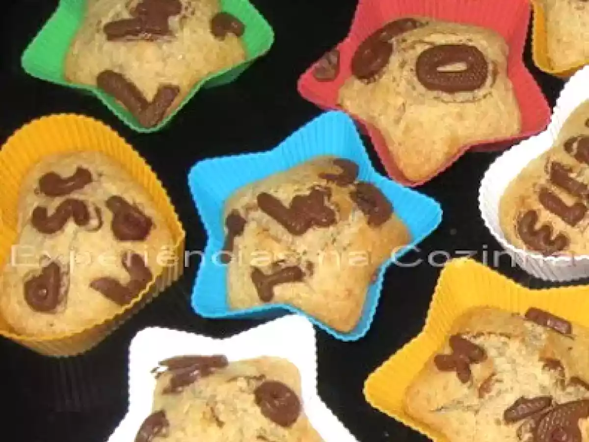 Muffins de Banana com Aveia