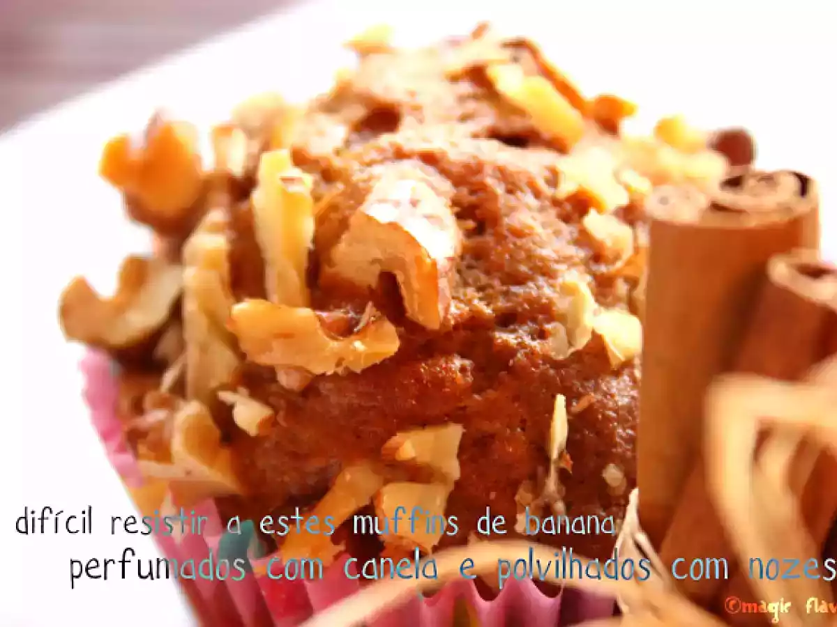 Muffins de banana e canela - foto 3