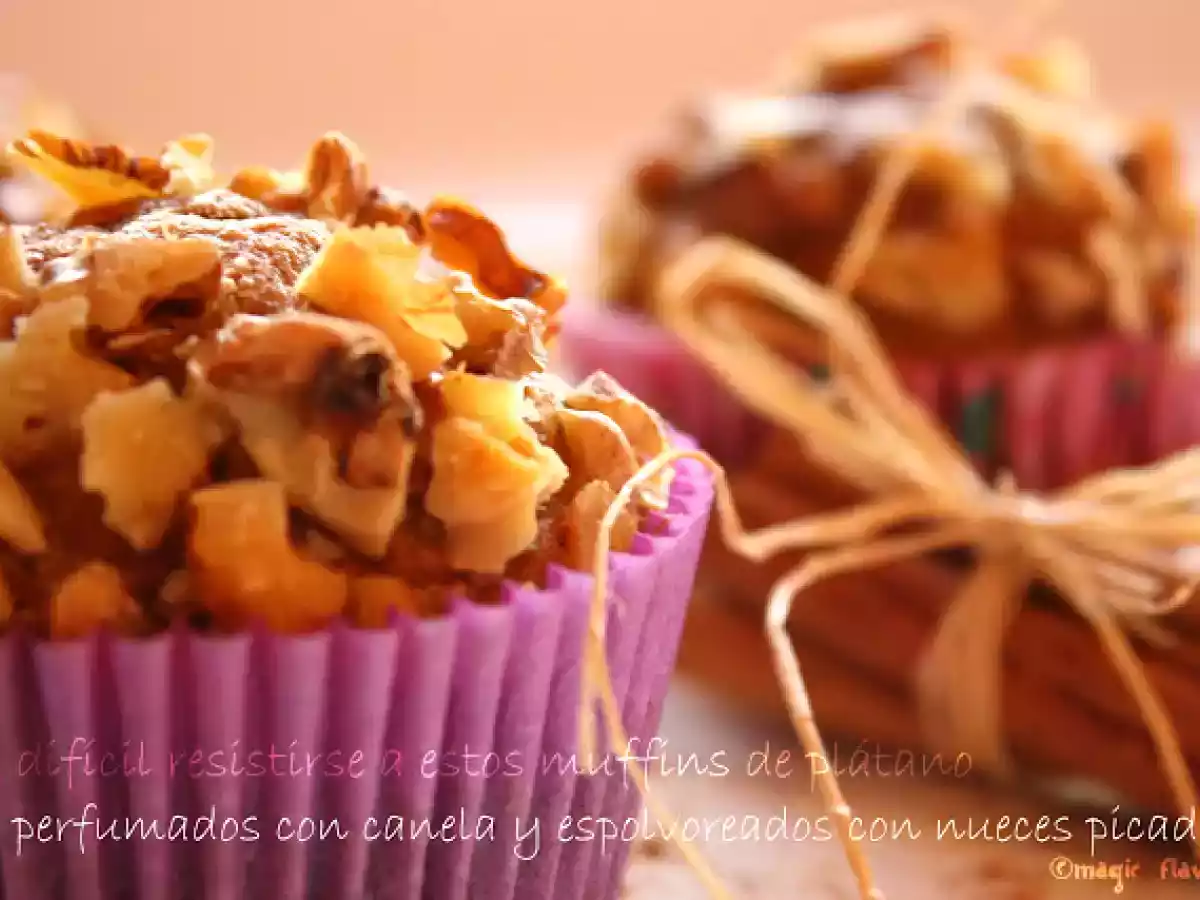 Muffins de banana e canela - foto 5