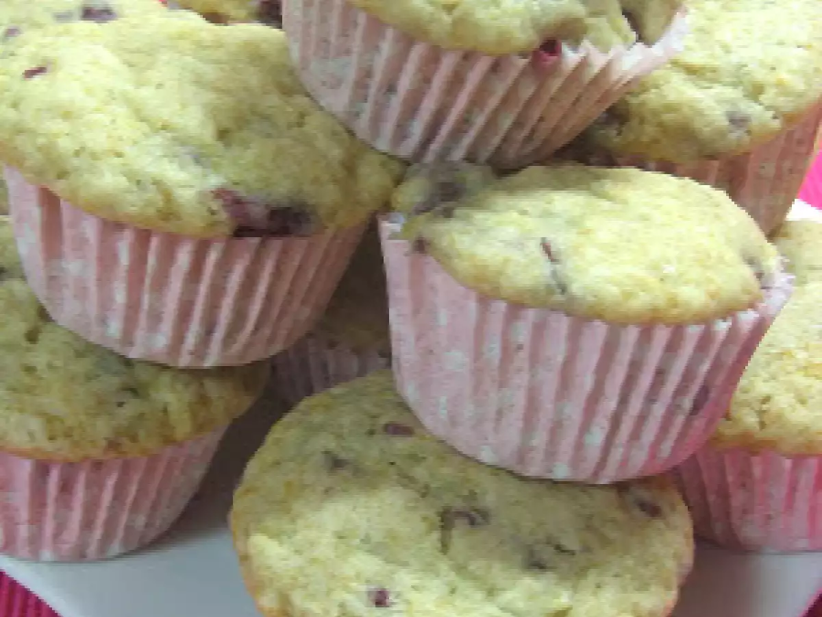 Muffins de Banana e Framboesa - foto 2
