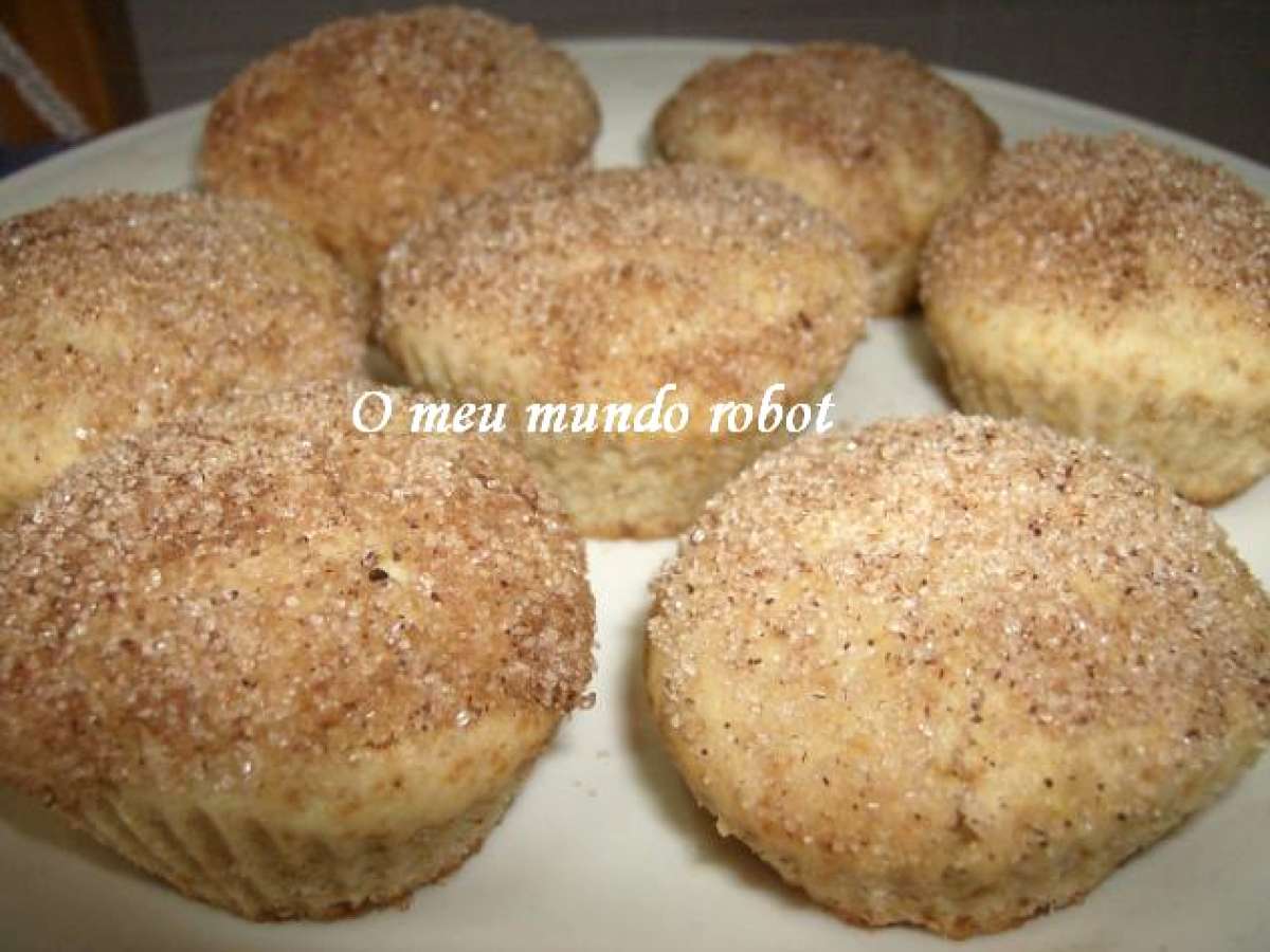 Muffins de Batata Doce com Crosta de Canela e Açúcar, foto 1