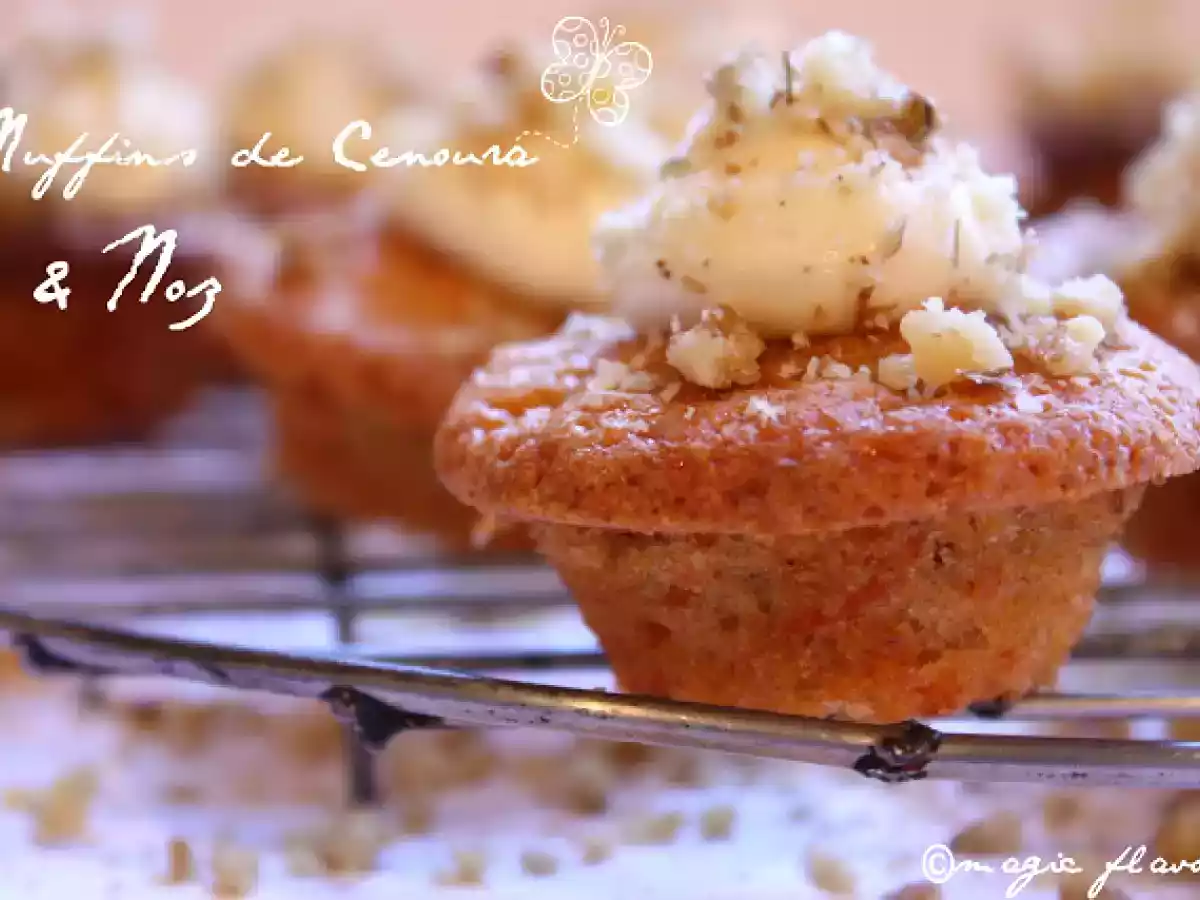 Muffins de cenoura e noz - foto 3