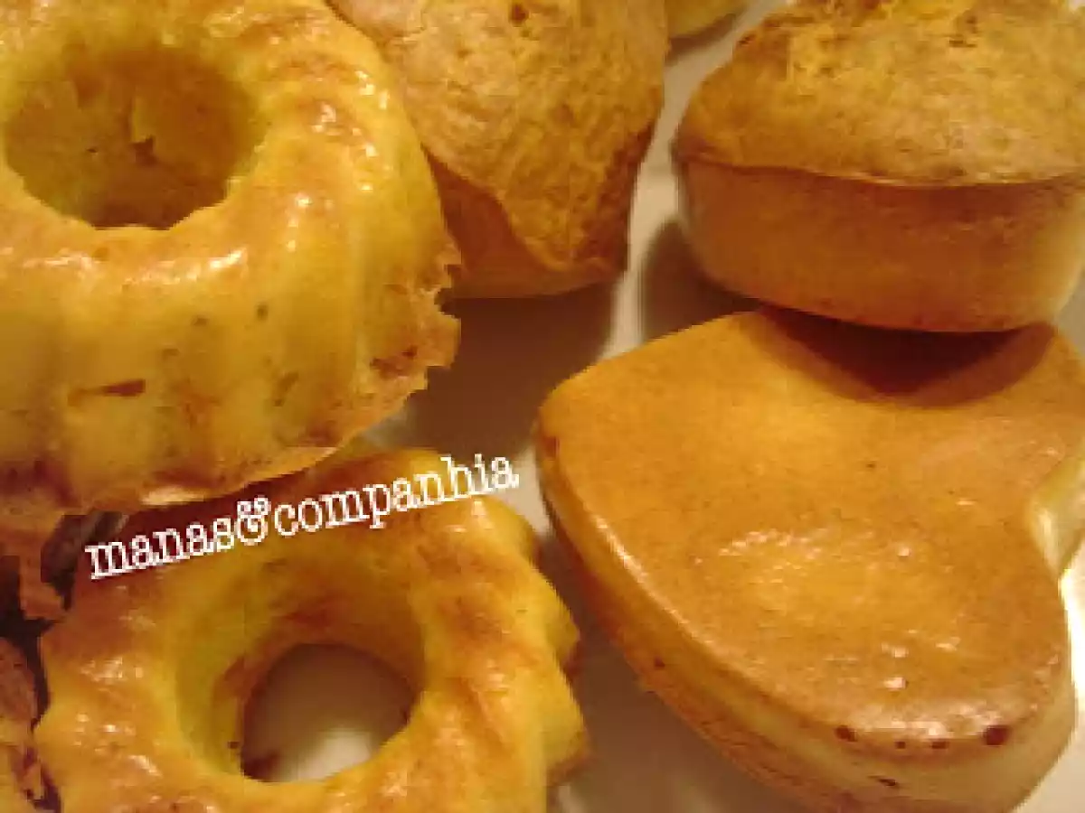 Muffins de Cenoura e Queijo (isa)