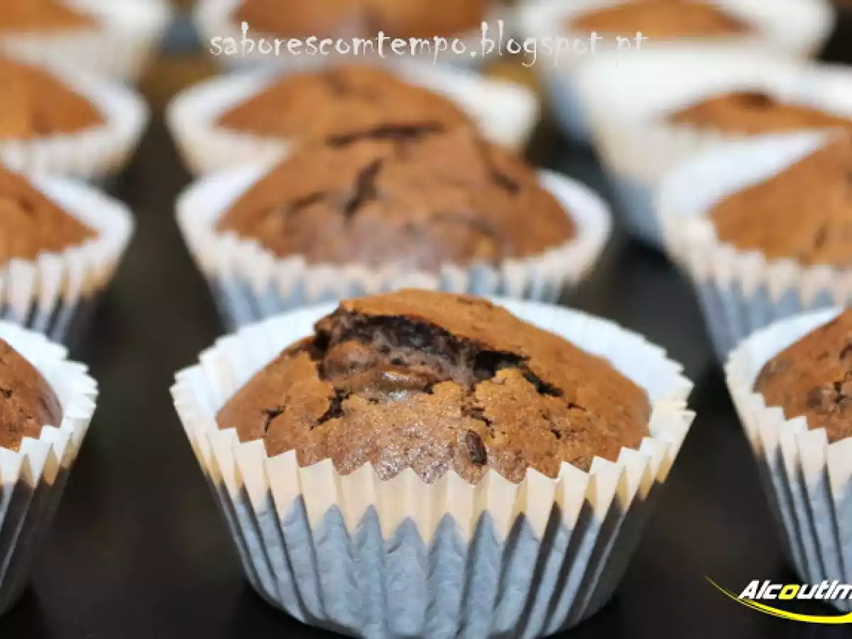 Muffins de chocolate - foto 3