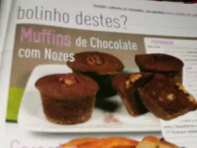 Muffins de chocolate e nozes pecans, foto 2