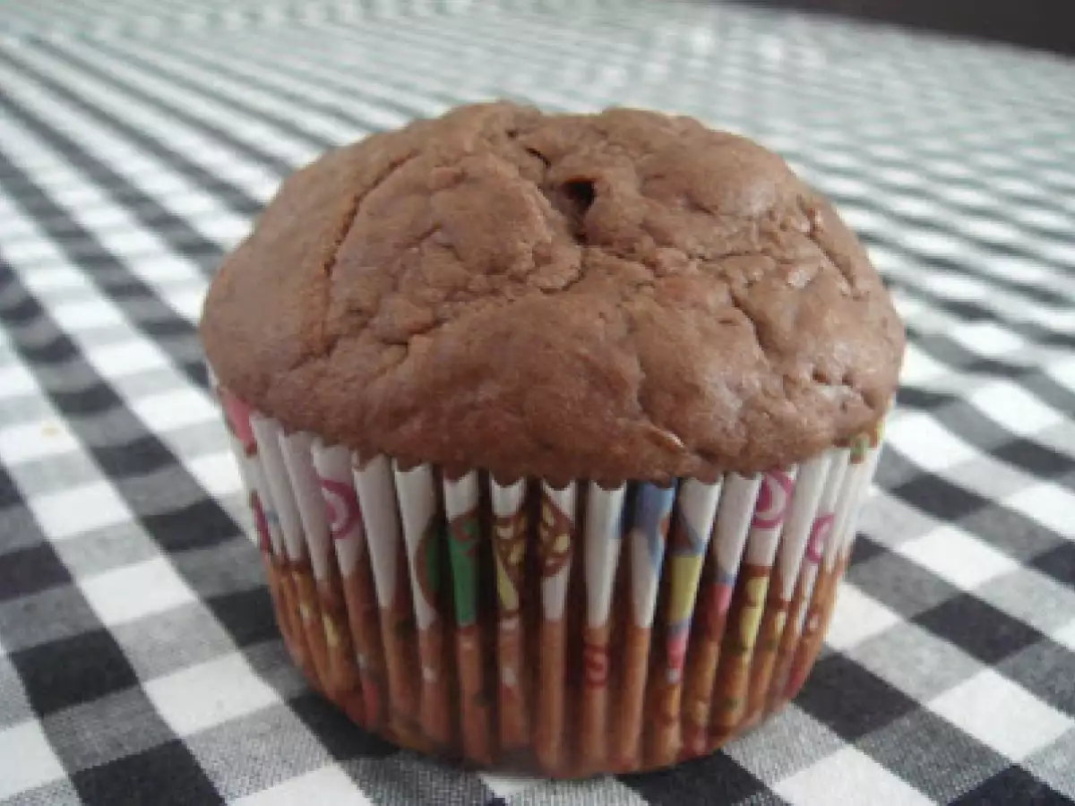 Muffins de chocolate light