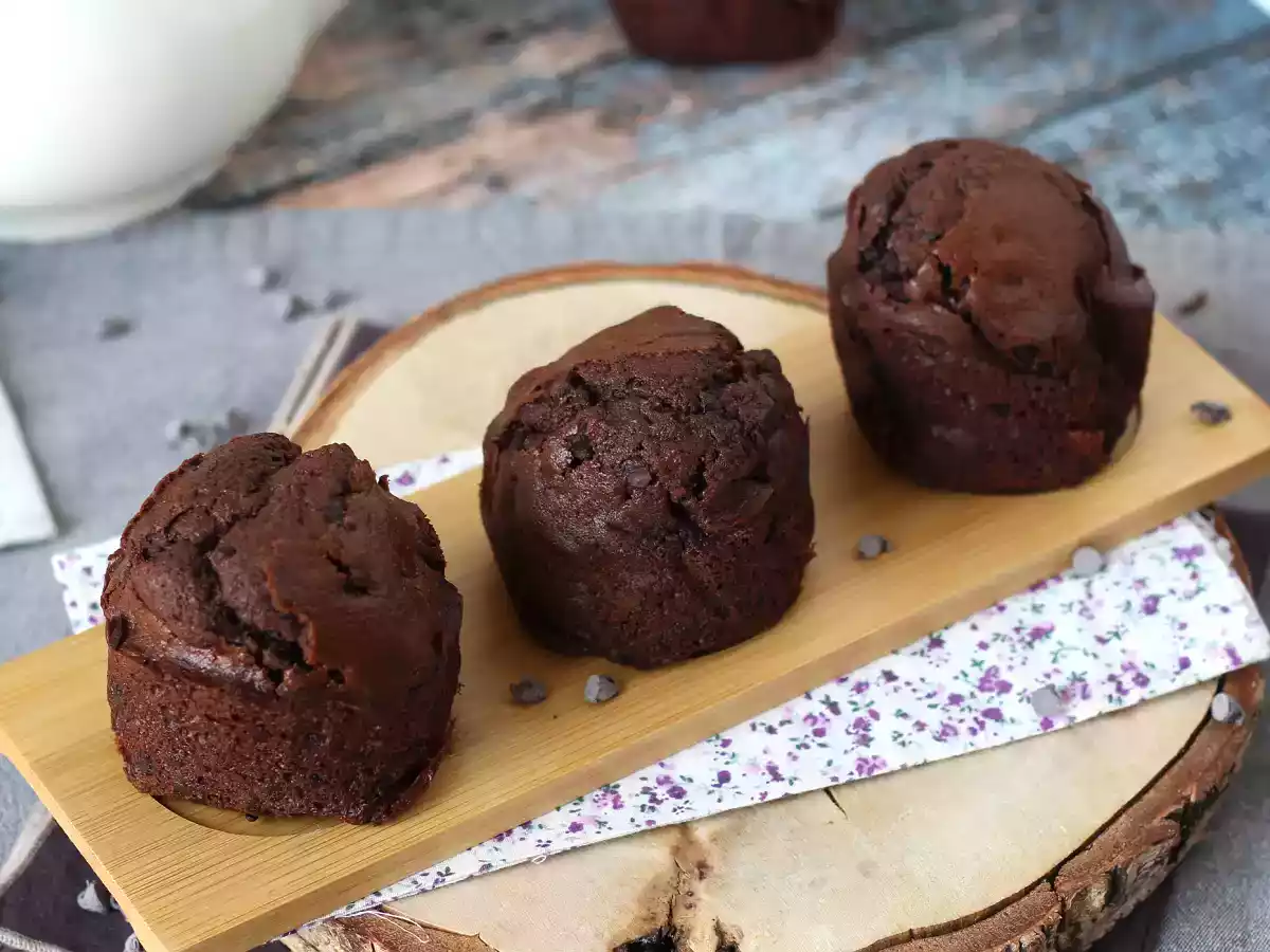 Muffins de chocolate: Uma explosão de sabor em cada mordida! - foto 7