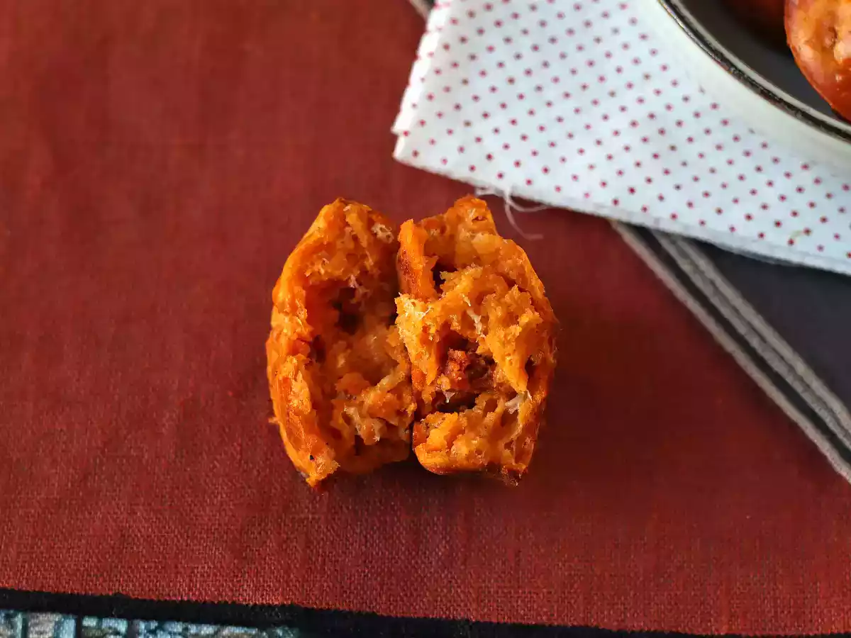 Muffins de chouriço: macios e picantes - foto 4
