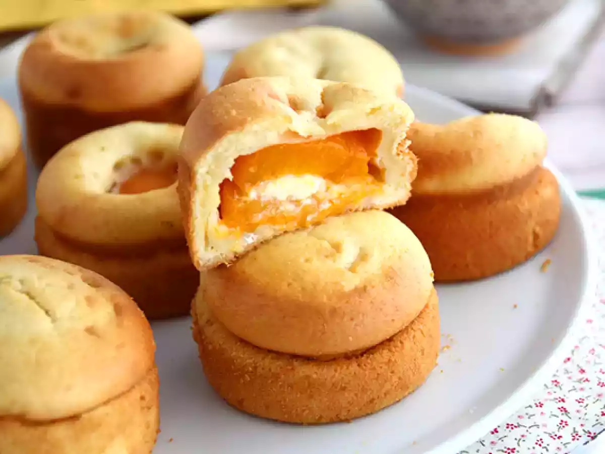 Muffins de damasco (alperce) e mascarpone - foto 2