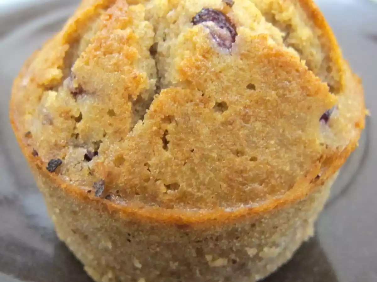 Muffins de gengibre e romã