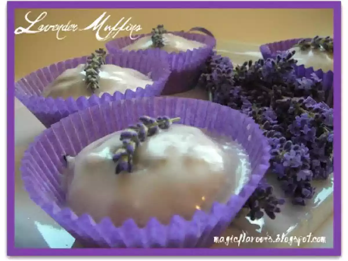Muffins de Lavanda
