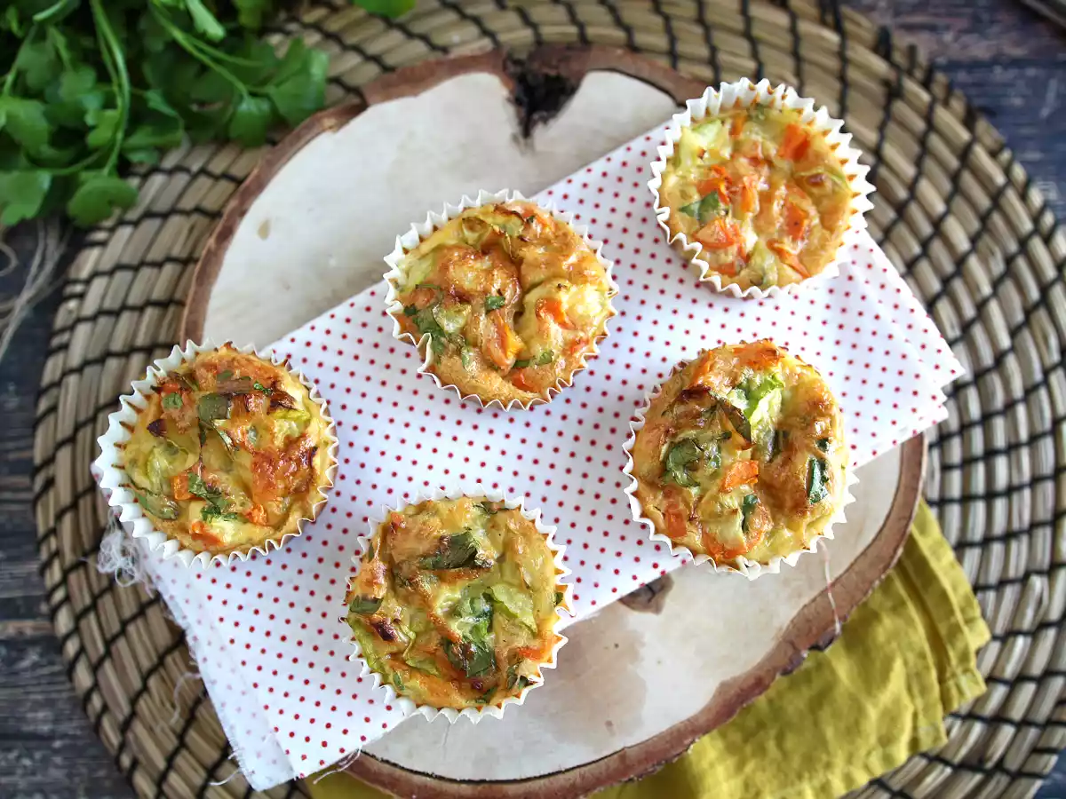 Muffins de legumes - foto 2